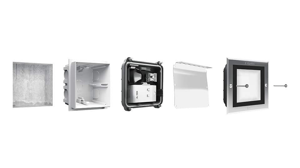 Встраиваемый в стену светильник Artemide outdoor FACI — фото 3