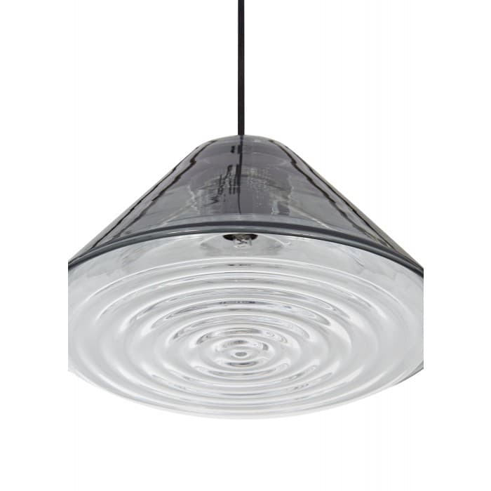 Подвесной светильник Tom Dixon Flask Pendant Smoke Wide — фото 5