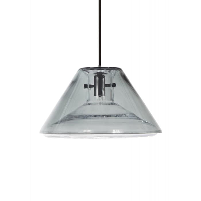 Подвесной светильник Tom Dixon Flask Pendant Smoke Wide — фото 4