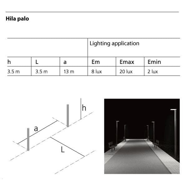 Уличный фонарь Artemide outdoor Hila palo — фото 2
