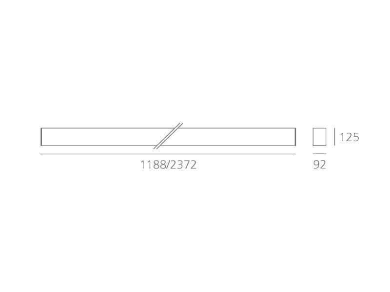 Artemide Architectural Nothing 86 Stand-Alone Ceiling Led RGB — фото 2