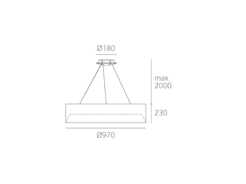 Подвесной светильник Artemide Architectural Tagora Suspension 970 — фото 4
