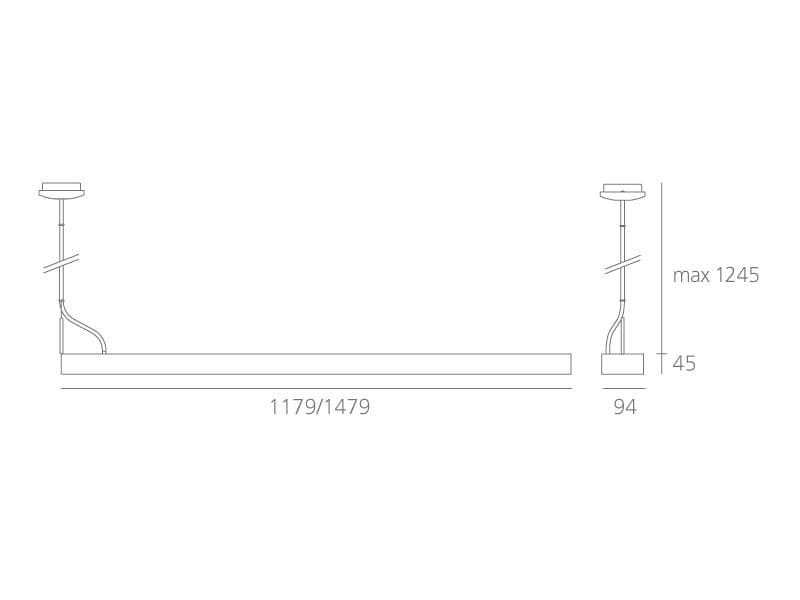 Подвесная система освещения Artemide Architectural Talo System Modules — фото 2