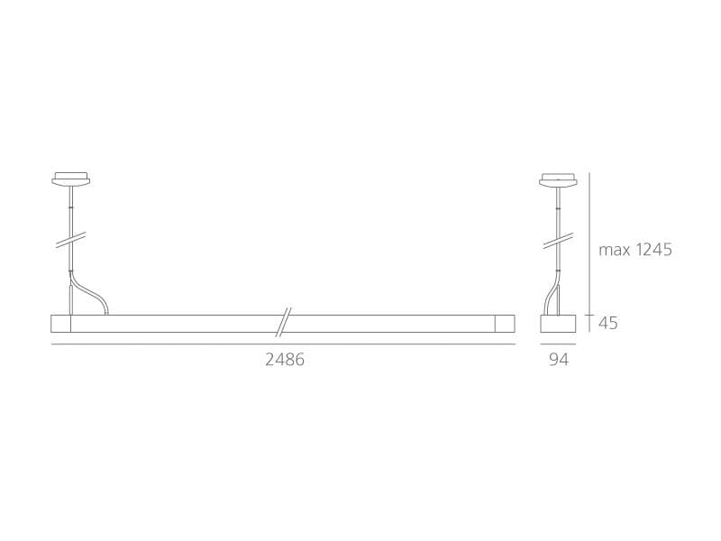 Подвесная система освещения Artemide Architectural Talo System Suspension — фото 3