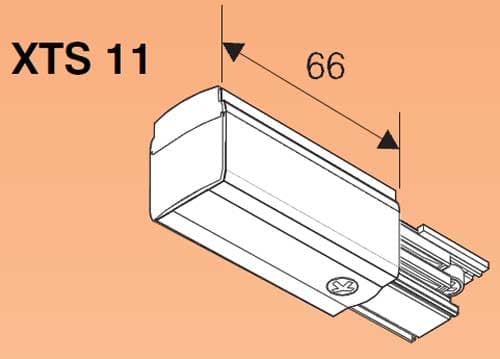 Шинопровод осветительный Nordic Aluminium XTS-11 — фото 4
