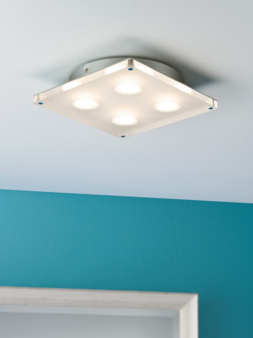 Потолочный светильник Paulmann DL eckig Minor IP44 LED 18W 70508 — фото 2