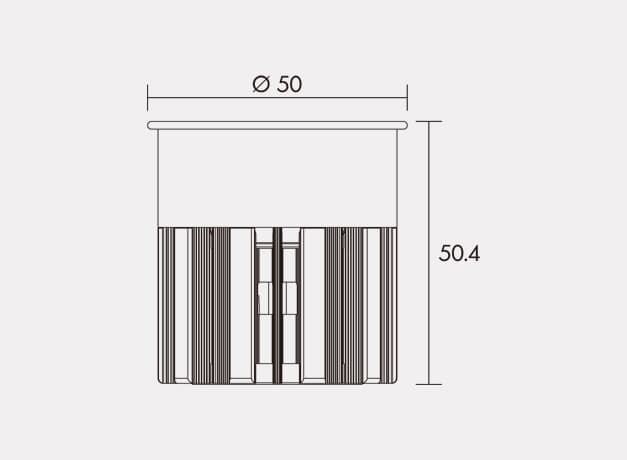 Встраиваемый светильник downlight SUNFLEX TYPE IC 6W 450LM DIMMABLE SATURN DOWNLIGHT — фото 2