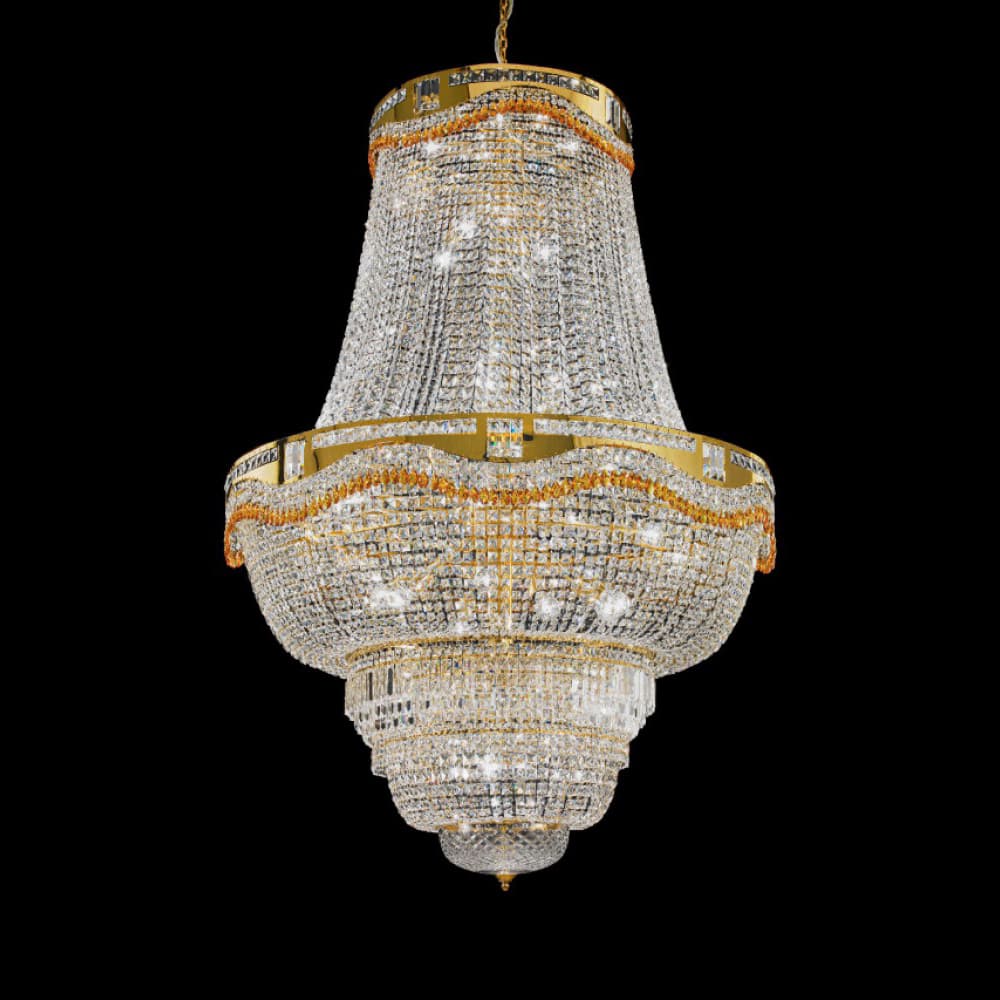 Люстра OR ILLUMINAZIONE 480/90 ASF AMBRA