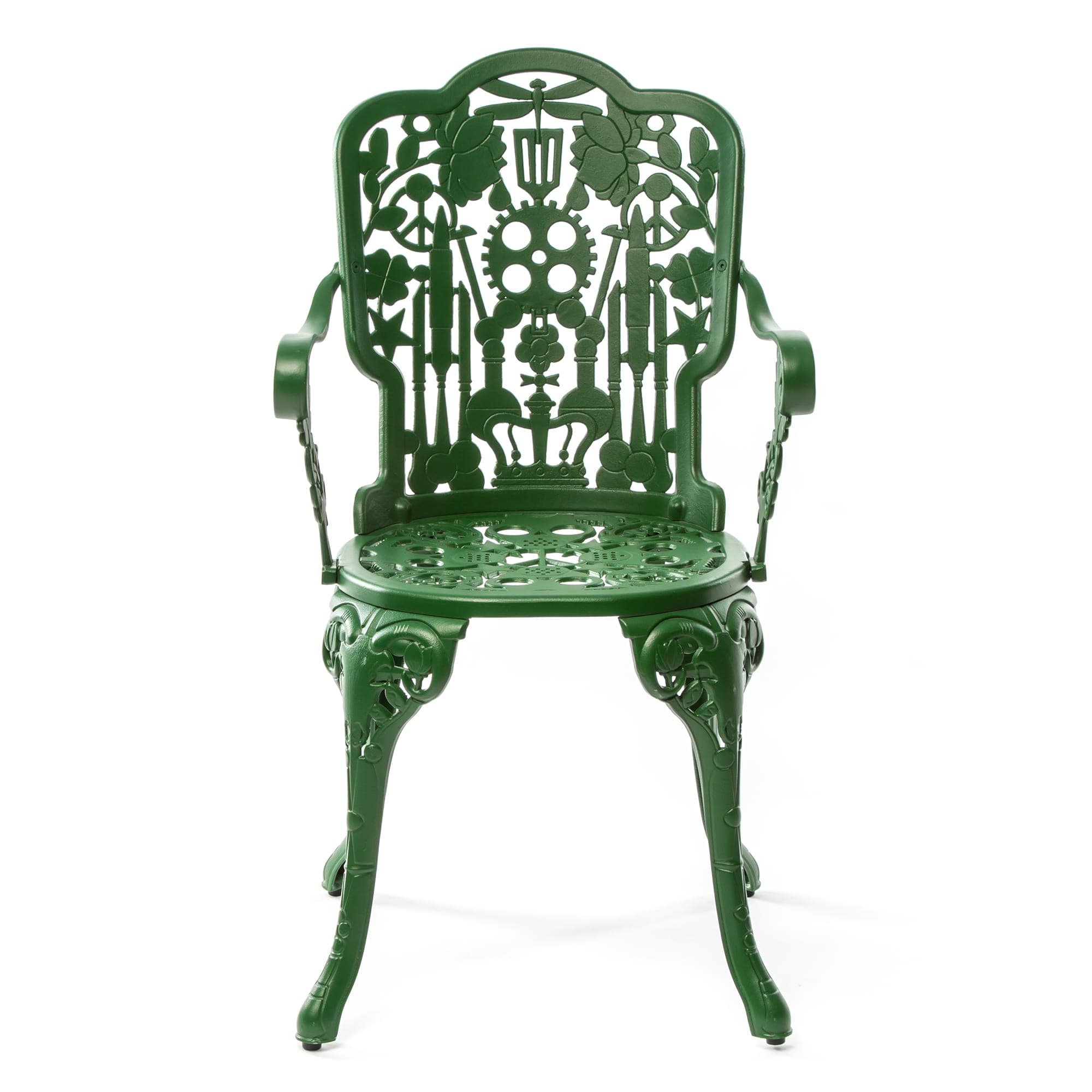 Стул Seletti ALUMINIUM ARMCHAIR — фото 2