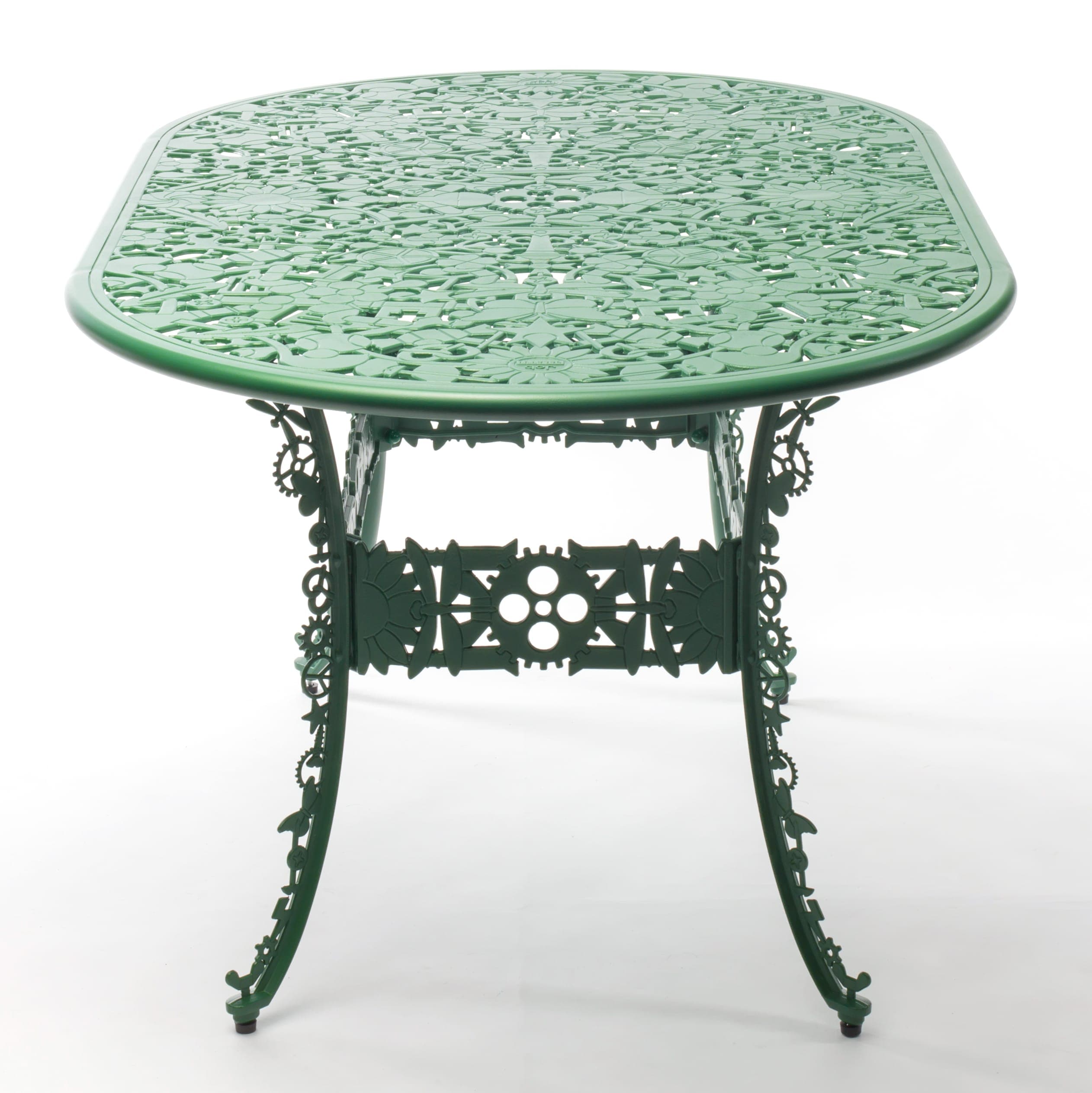 Стол Seletti ALUMINIUM OVAL TABLE — фото 4