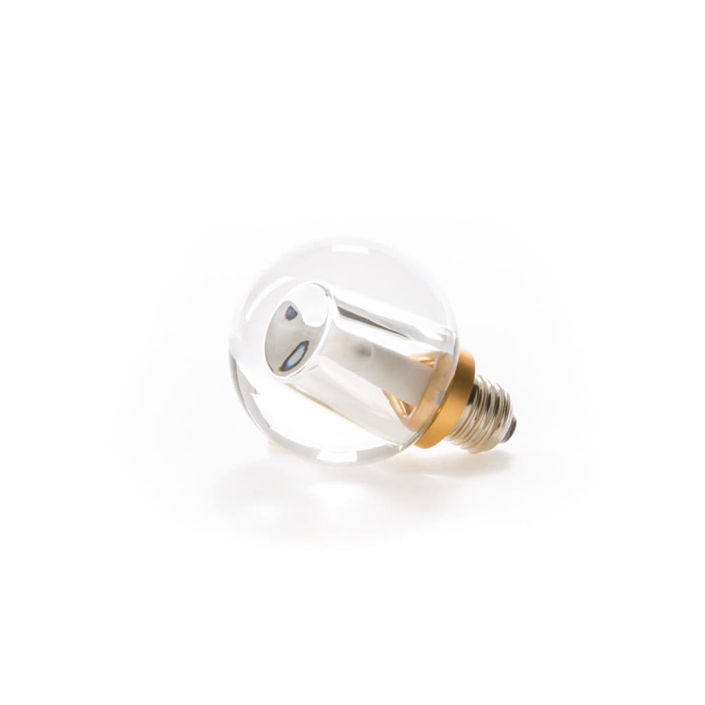 Лампочка Seletti Crystaled Round Amber — фото 3