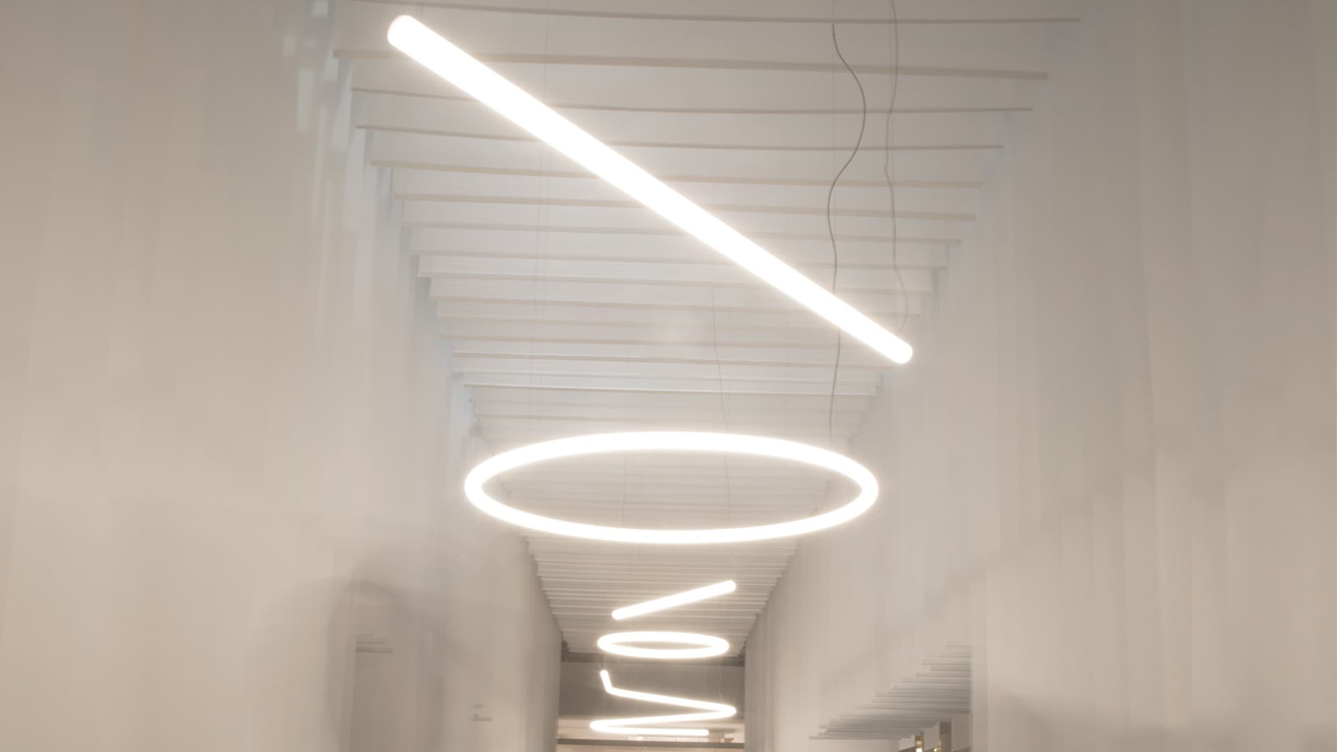 Подвесной светильник Artemide Alphabet of light linear 120 — фото 4