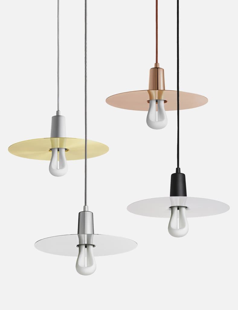 Подвесной светильник Plumen Drop Hat Lamp Shade Set with Plumen 002 LED Bulb — фото 8
