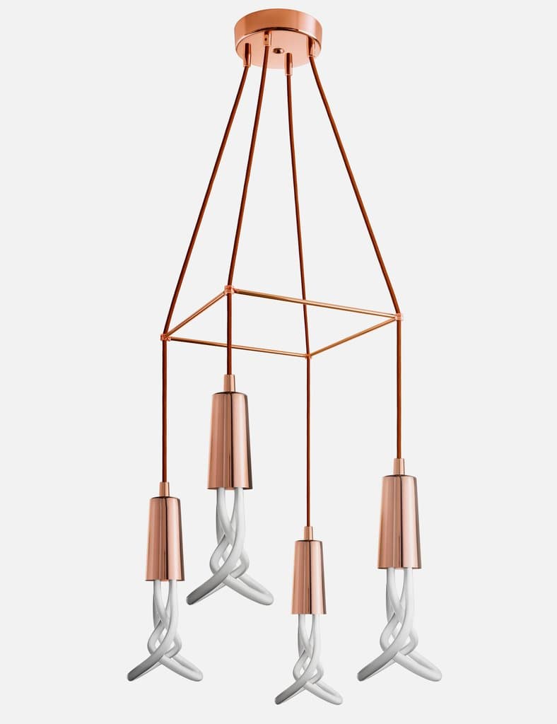 Подвесной светильник Plumen 3 Way Drop Cap Chandelier — фото 6