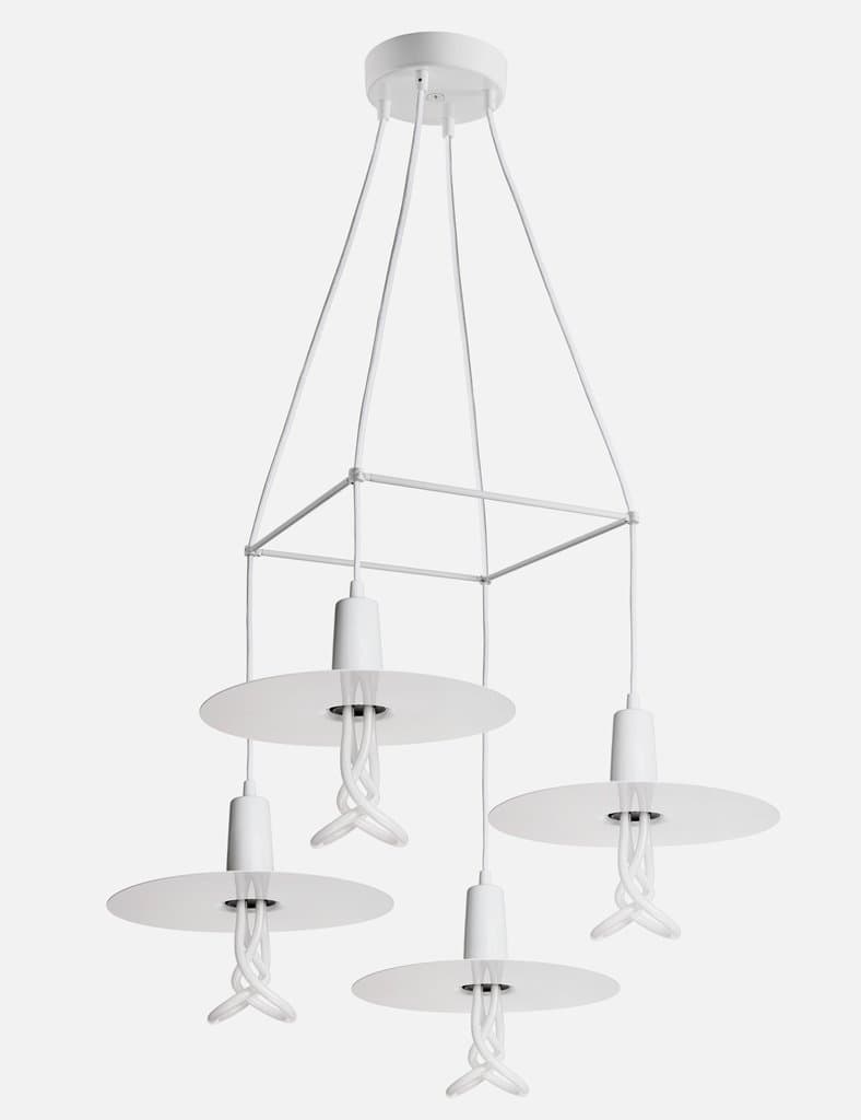 Подвесной светильник Plumen 3 Way Drop Hat Chandelier — фото 3