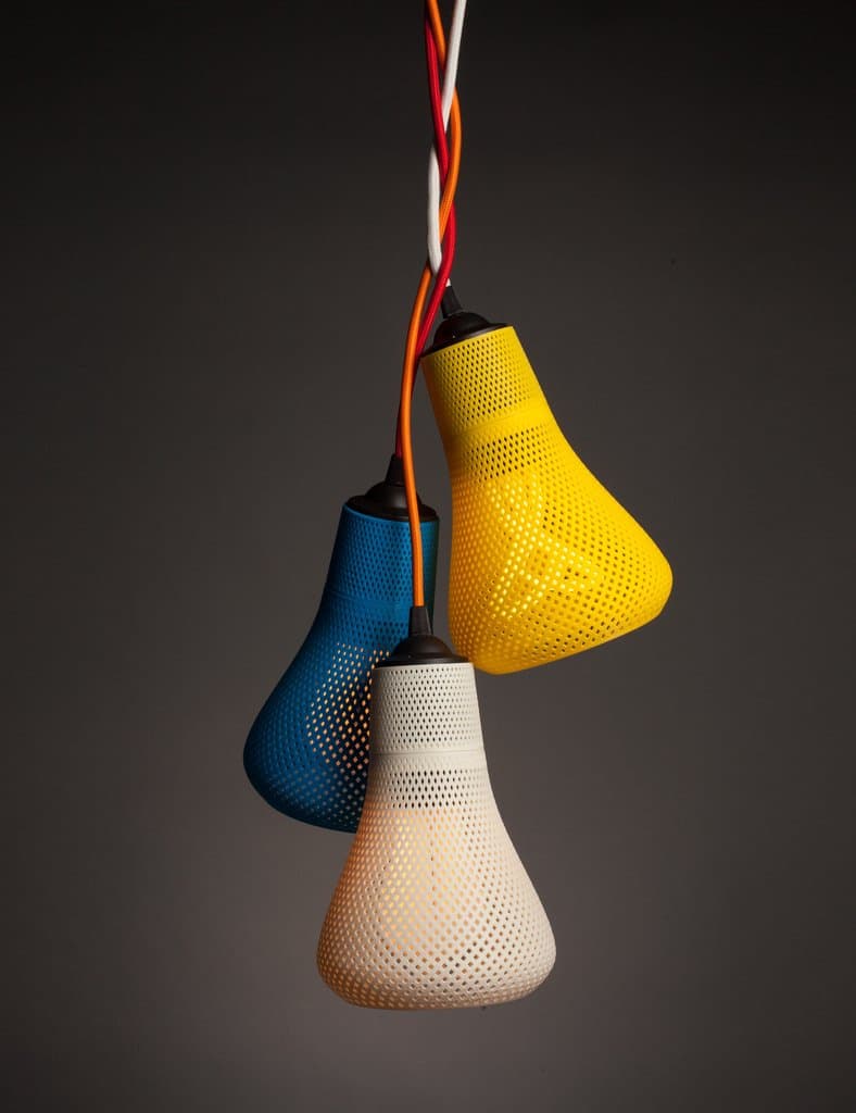 Подвесной светильник Plumen Kayan with 002 LED - 3D Printed Shade by Formaliz3d — фото 5