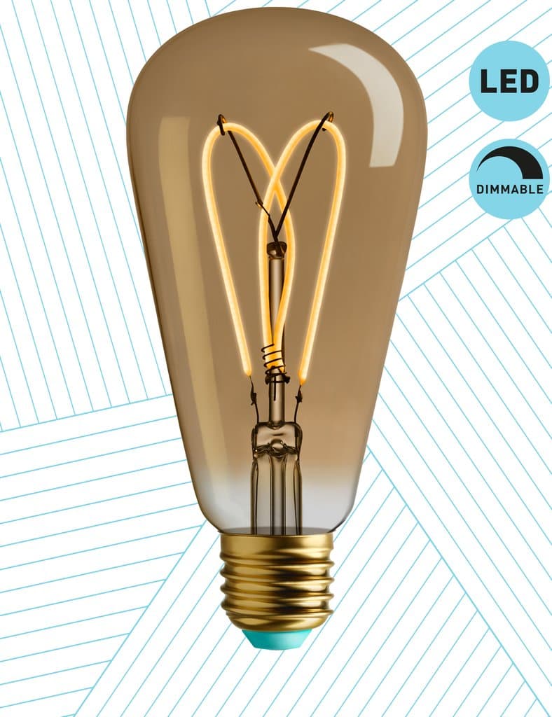 Филаментовая лампочка Plumen Whirly Willis - Dimmable LED — фото 2