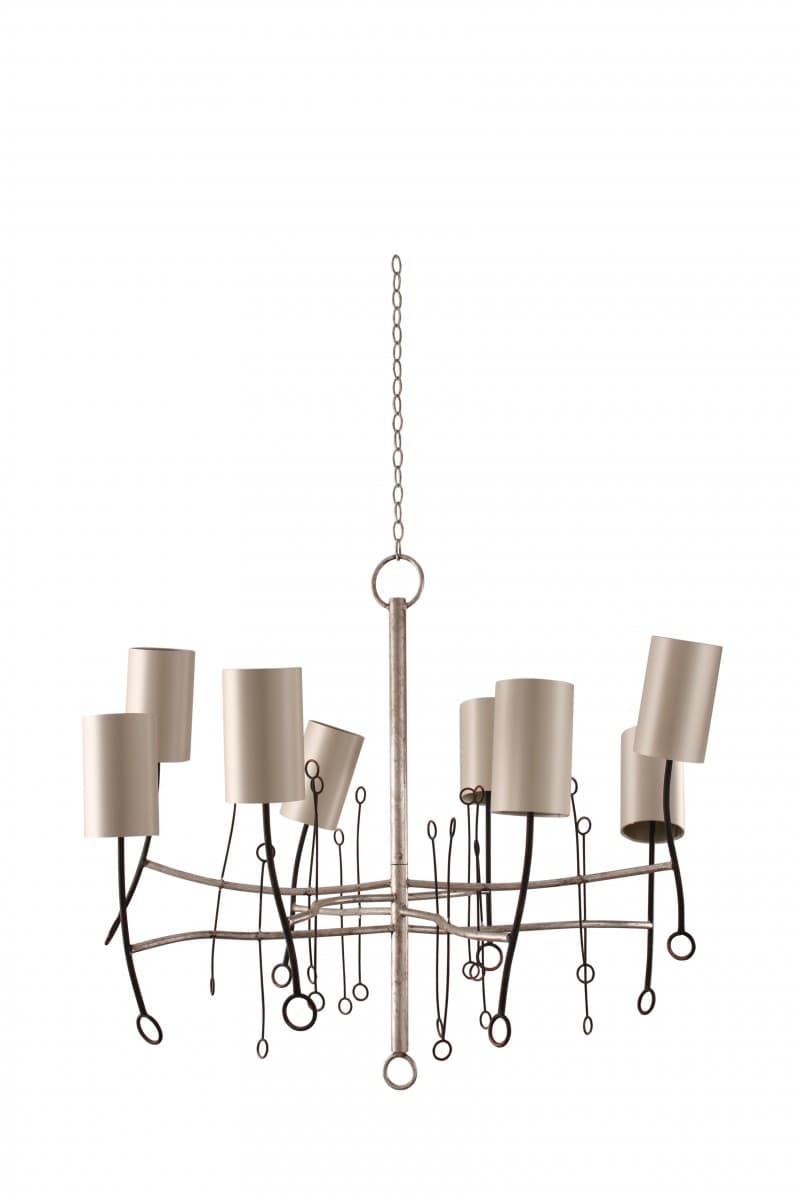 Подвесной светильник Porta Romana Extra Small Lollipop Chandelier — фото 2