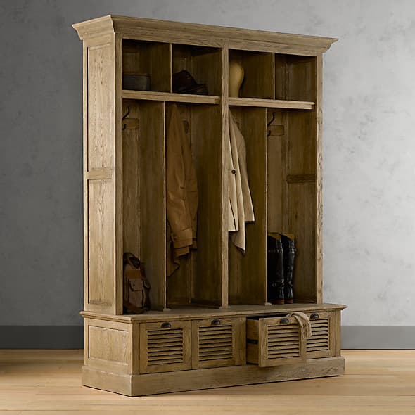 Restoration Hardware Shutter 4-Bin Entry Locker — фото 2