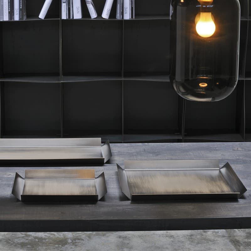 Поднос Adriani & Rossi Polished steel tray — фото 2
