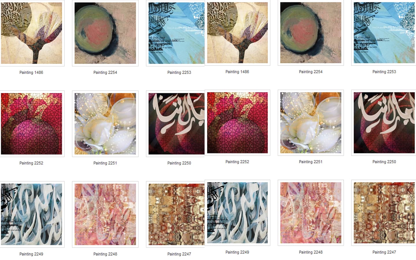 Картина Adriani & Rossi Prints on canvas Arabic Painting 2271 — фото 3