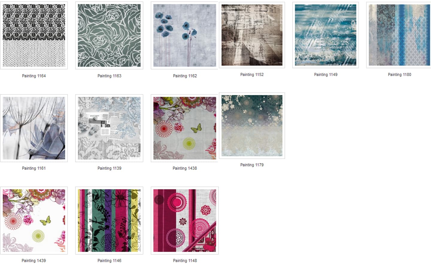 Картина Adriani & Rossi Prints on canvas Total Look Painting 1179 — фото 6