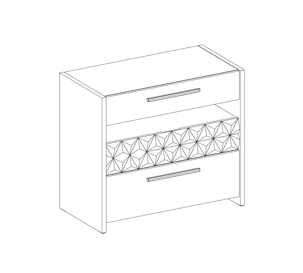 Комод CILEK Lofter Dresser — фото 3