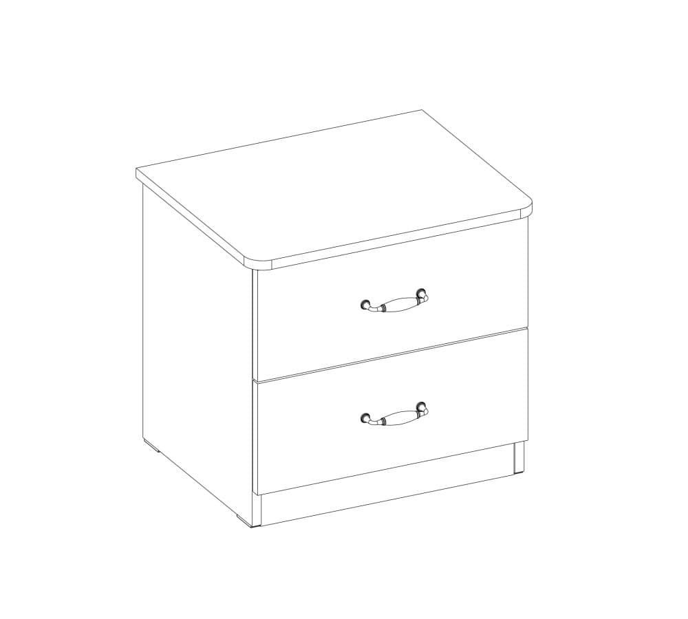 Прикроватная тумбочка CILEK Selena Nightstand — фото 3
