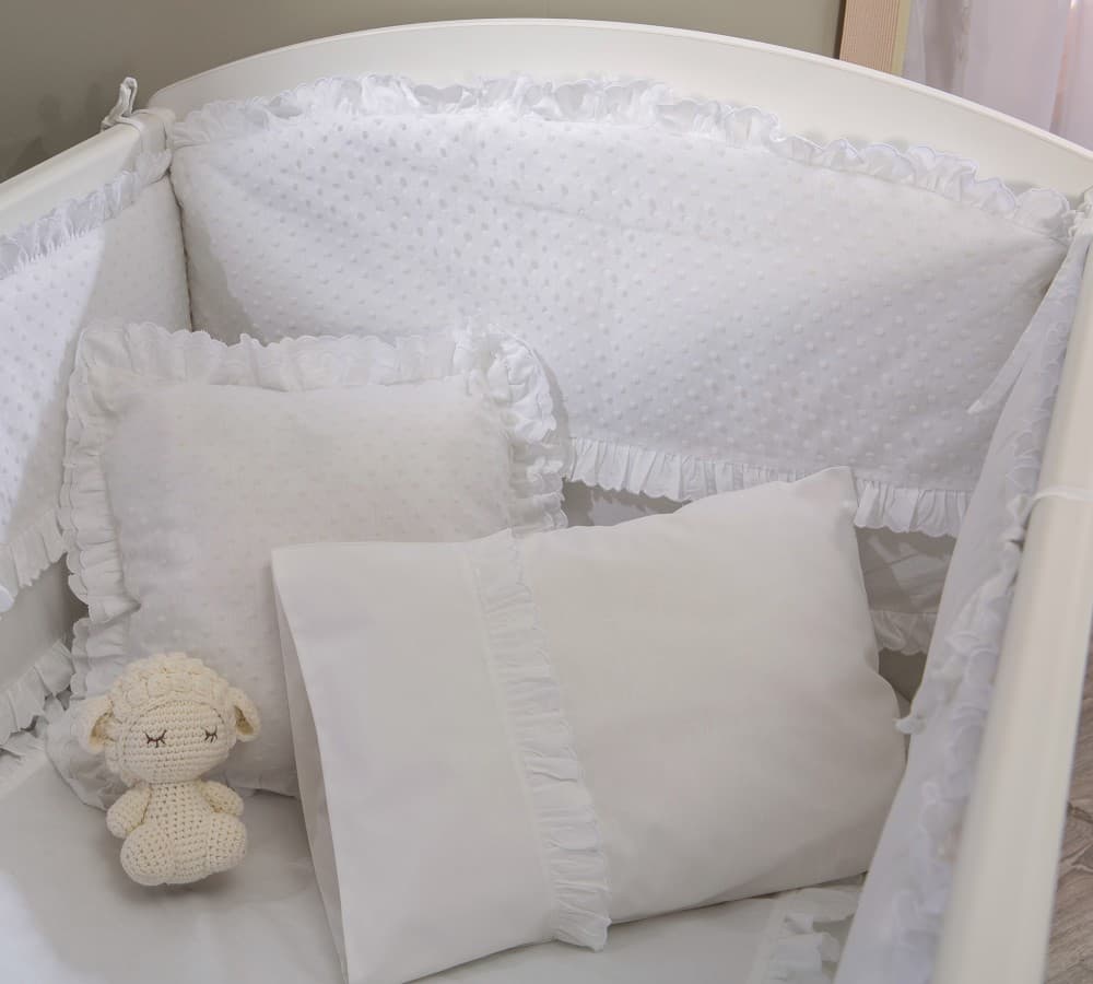 Детская кроватка CILEK Romantic Baby White Swinging Baby Bed — фото 3
