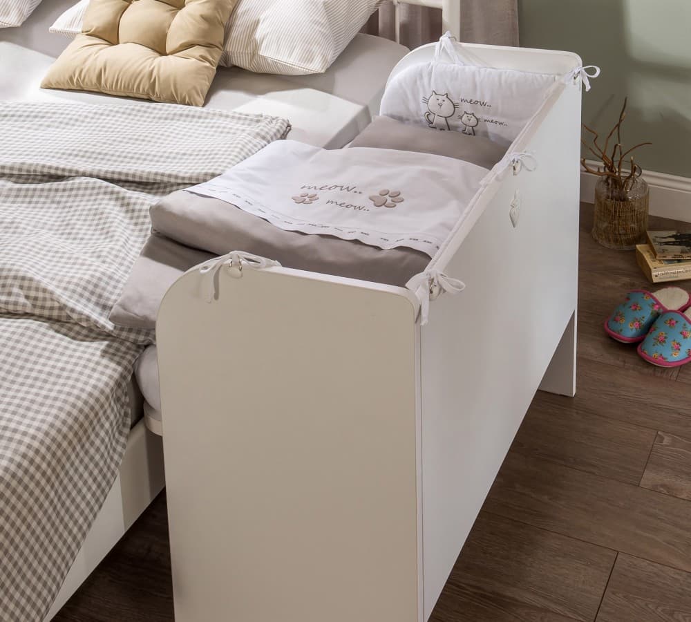 Приставная кроватка CILEK Baby Cotton Bedside Cot — фото 2