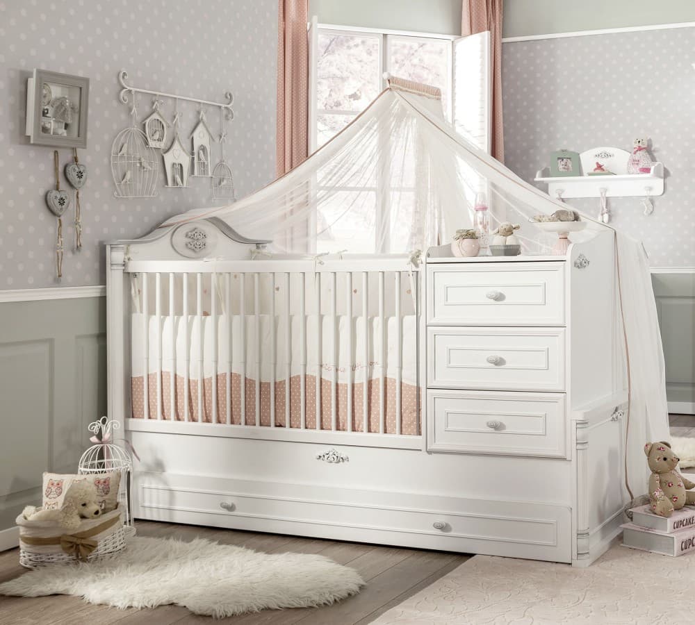 Детская кроватка CILEK Romantic Baby (С Кроватью Для Родителя) — фото 2