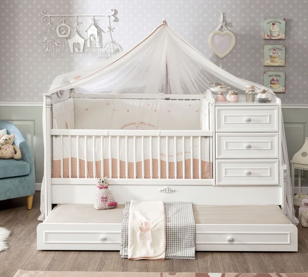Детская кроватка CILEK Romantic Baby (С Кроватью Для Родителя) — фото 3