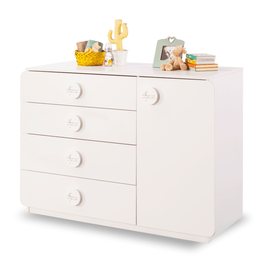 Комод CILEK Baby Cotton Wide Dresser — фото 1