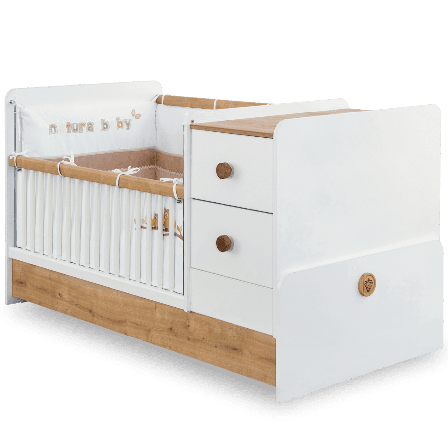 Детская кроватка CILEK Natura Baby Sl Раздвигающаяся — фото 1