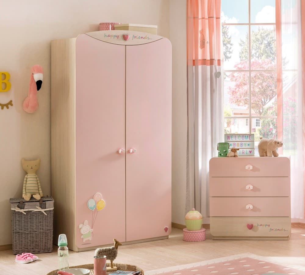 Гардероб CILEK Baby Girl 2 Doors Wardrobe — фото 3
