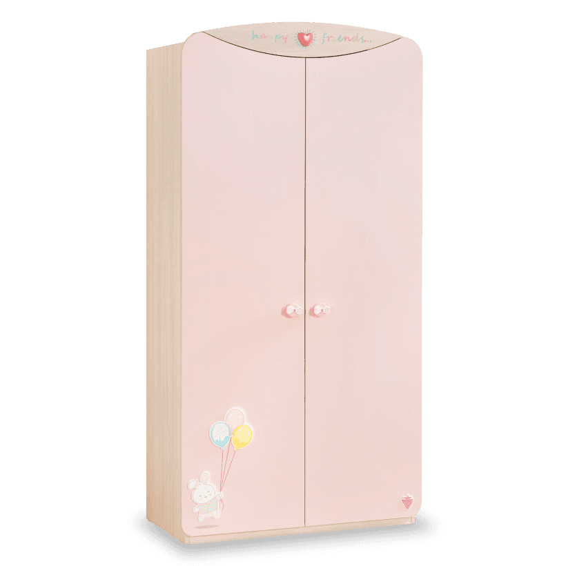 Гардероб CILEK Baby Girl 2 Doors Wardrobe — фото 1