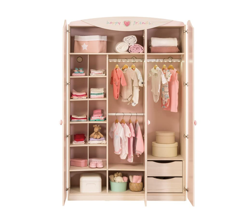 Гардероб CILEK Baby Girl 2 Doors Wardrobe — фото 6