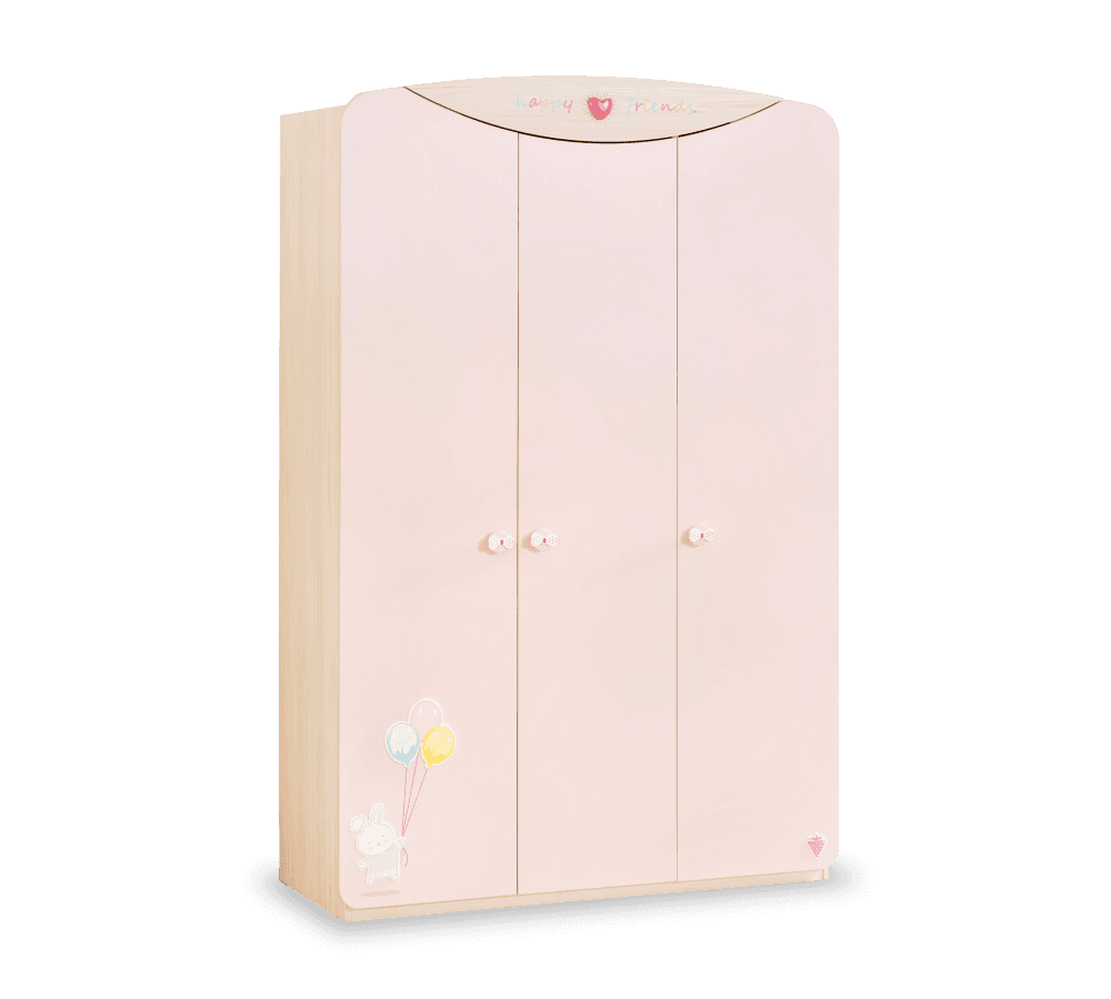 Гардероб CILEK Baby Girl 2 Doors Wardrobe — фото 5