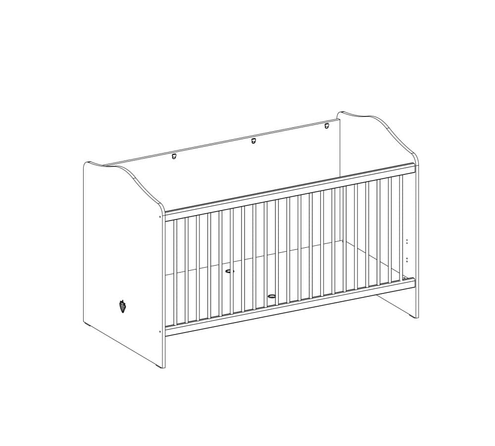 Детская кроватка CILEK Selena Baby Bed — фото 4