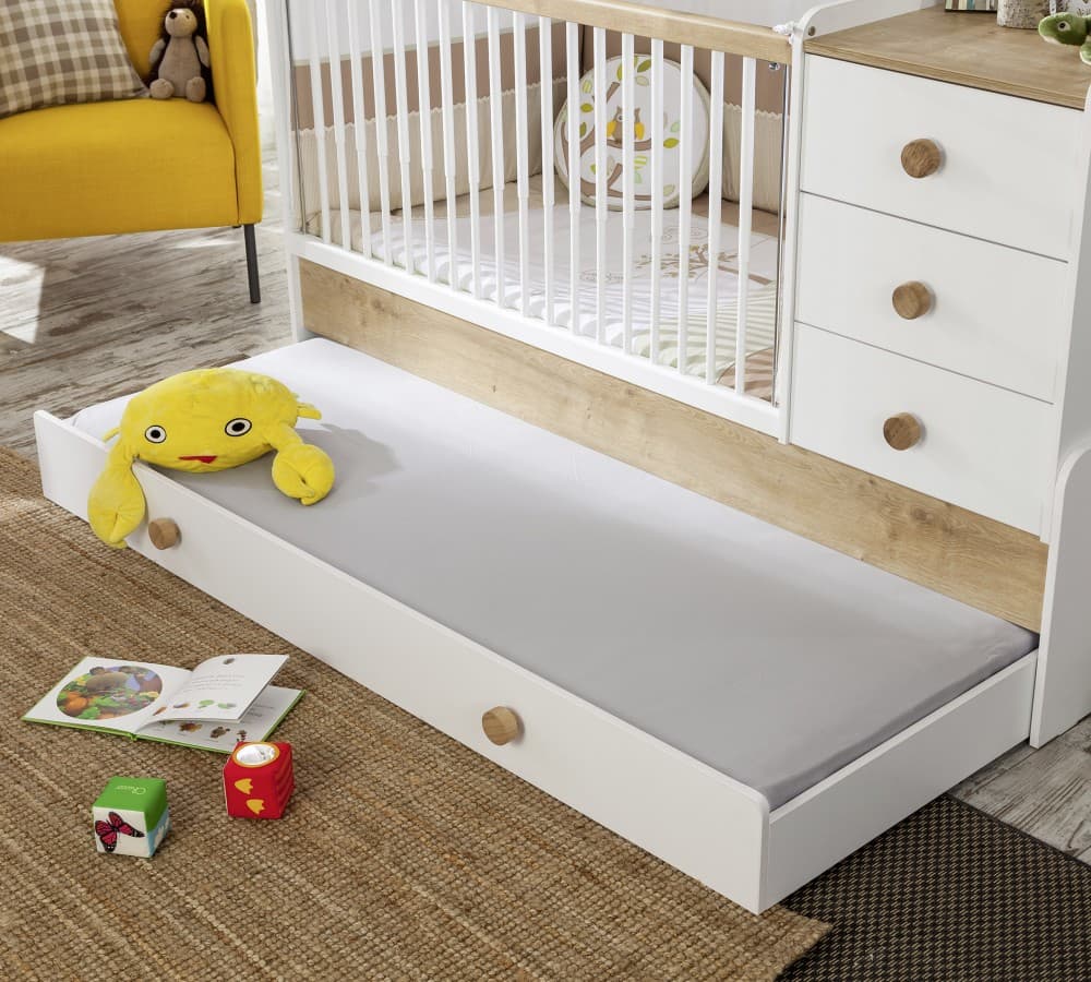 Детская кроватка CILEK Natura Baby Sl Раздвигающаяся детская кроватка (с кроватью для родителя) — фото 3