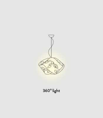 Подвесной светильник Slamp NODO BIOS — фото 3