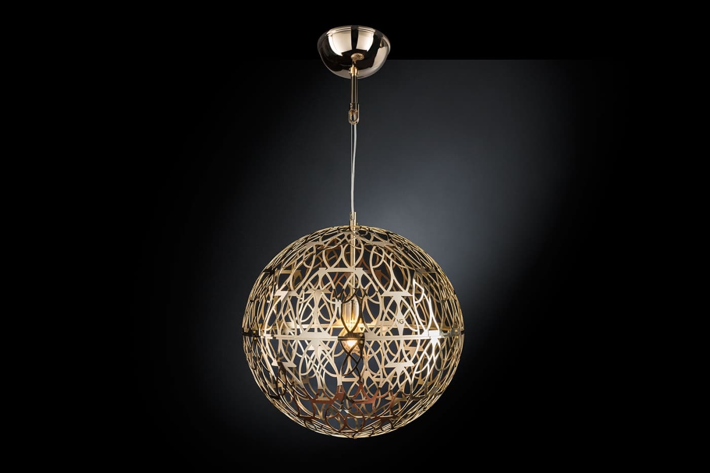 Подвесной светильник VGnewtrend ARABESQUE MARTE 30 gold — фото 4