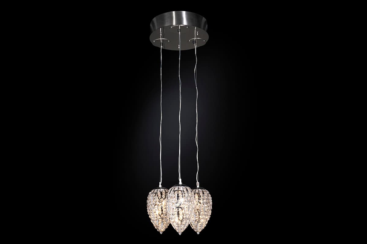 Подвесной светильник VGnewtrend ARABESQUE LIGHTFALL EGG 30 X 3 — фото 2
