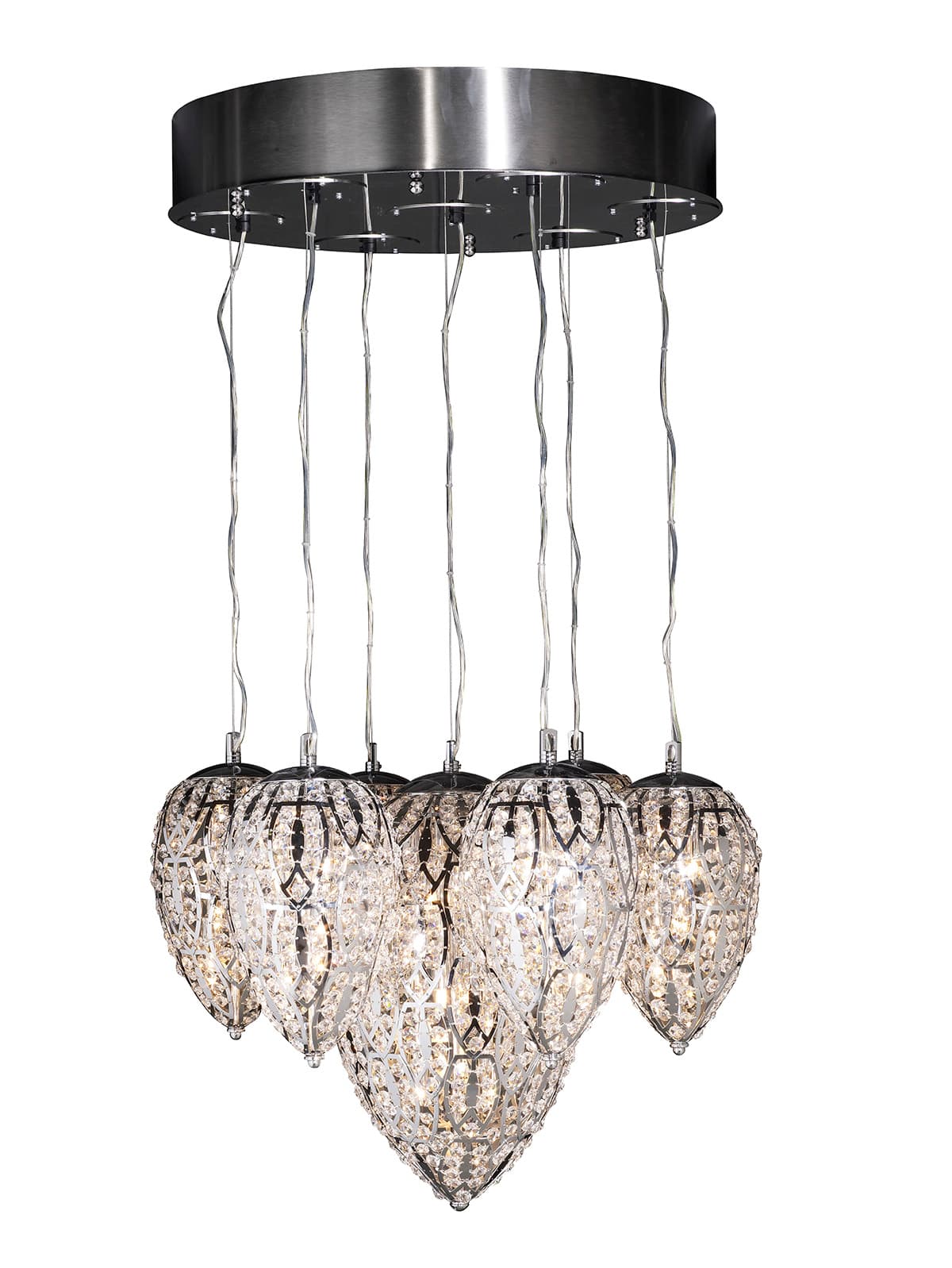 Подвесной светильник VGnewtrend ARABESQUE LIGHTFALL EGG 30 X 3 — фото 8