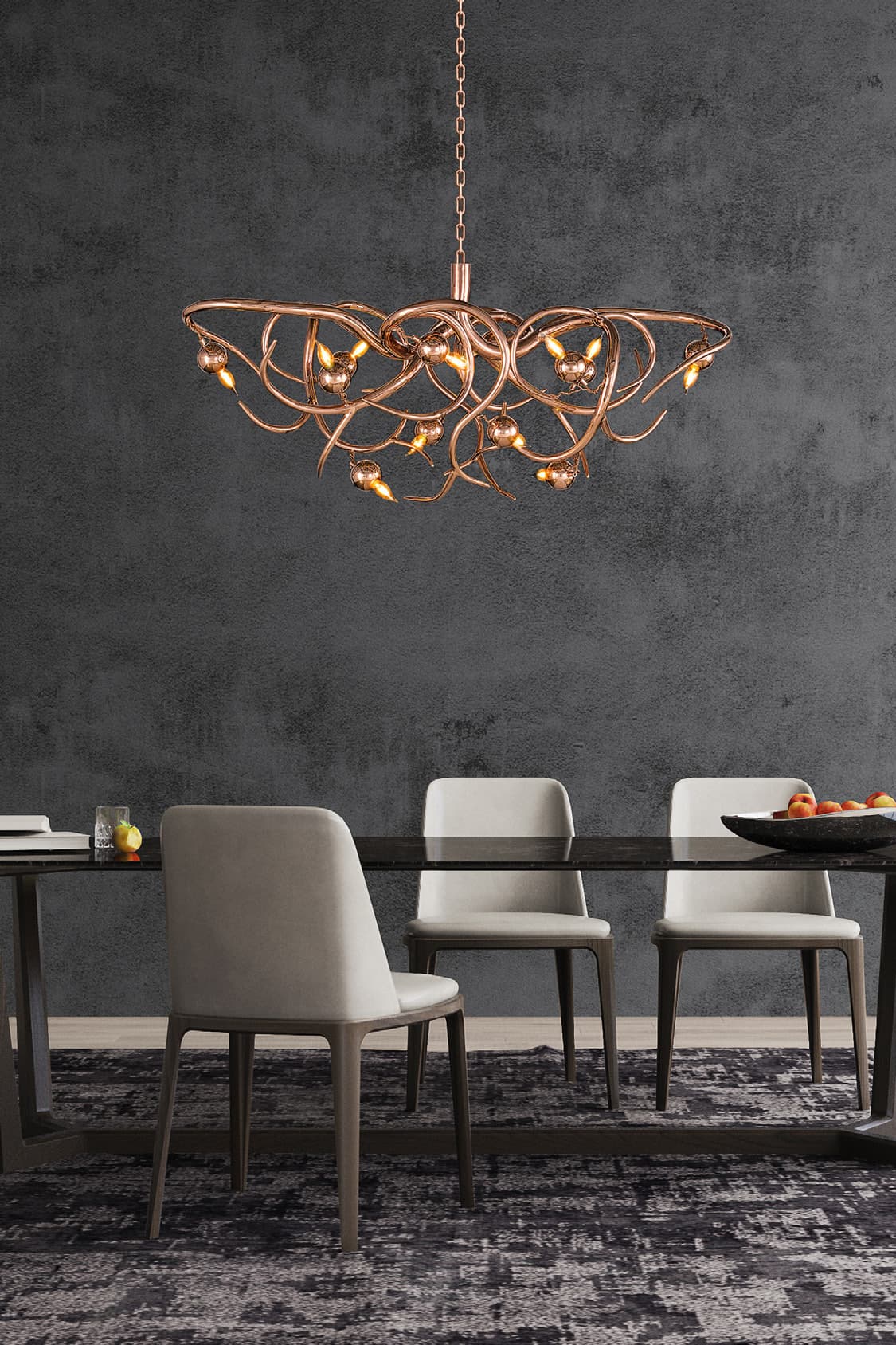 Подвесной светильник Brand van Egmond Eve chandelier oval — фото 2