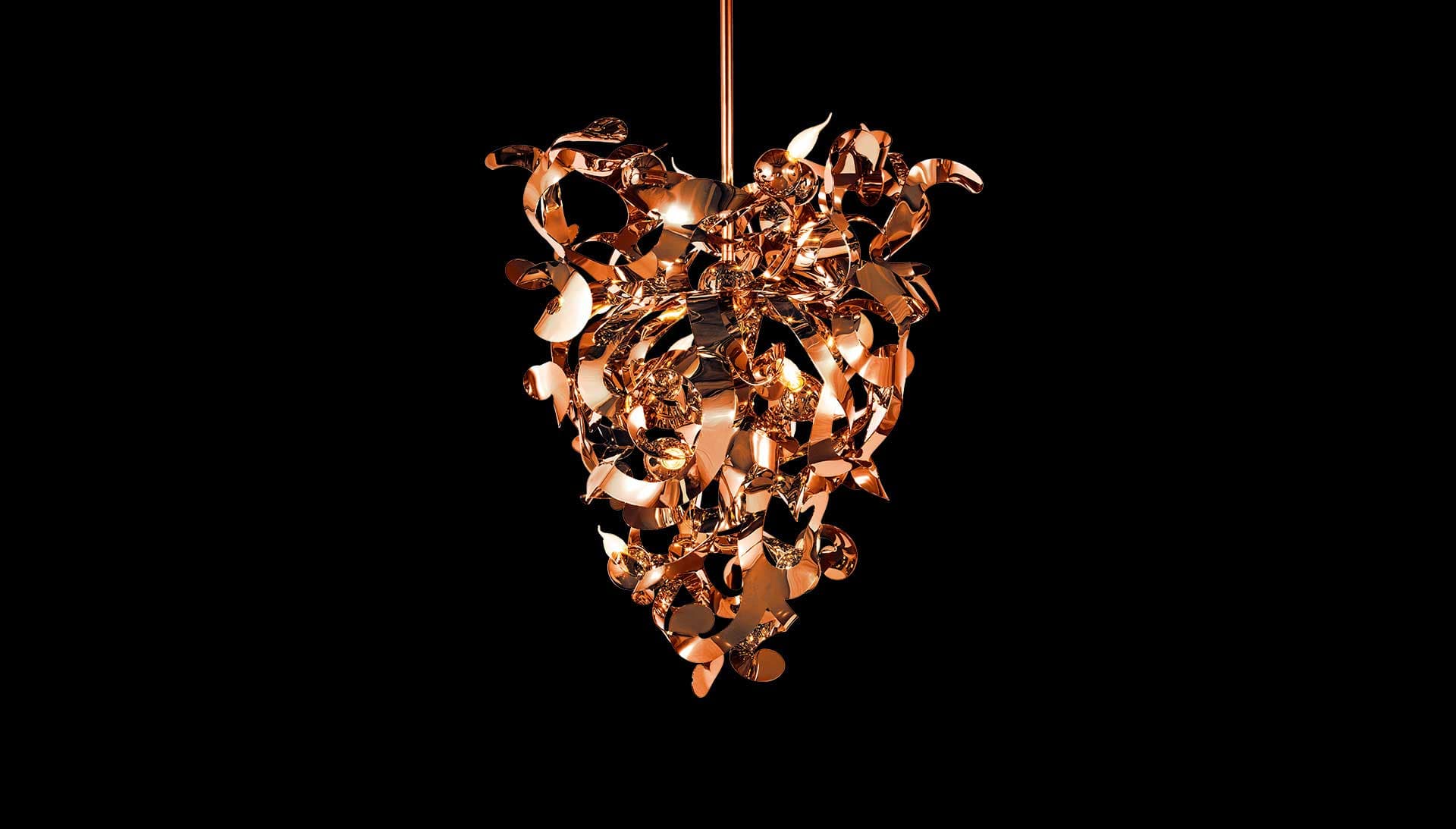 Подвесной светильник Brand van Egmond Kelp Chandelier conical — фото 2
