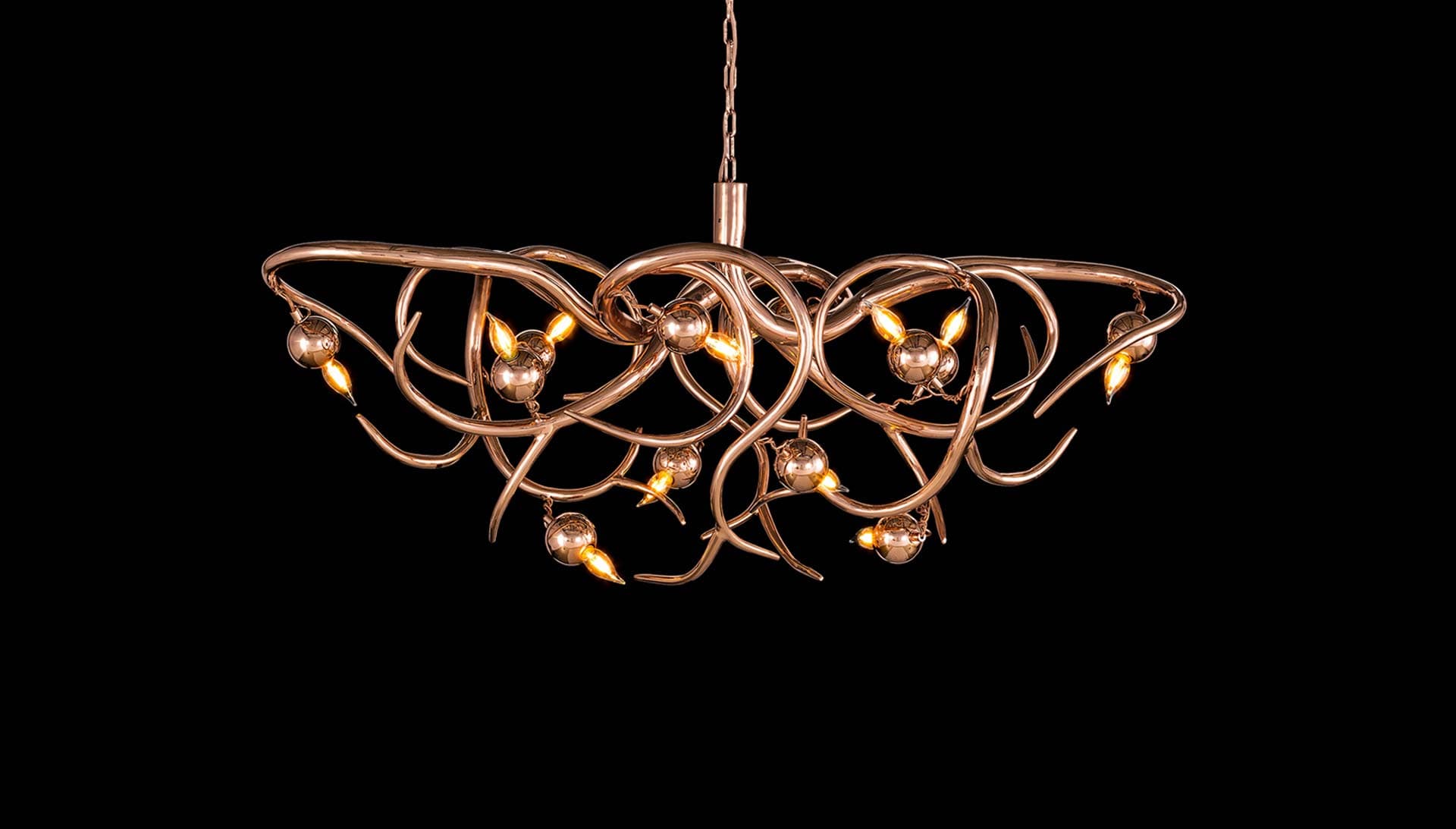 Подвесной светильник Brand van Egmond Eve chandelier oval — фото 3