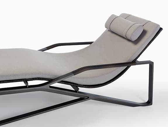 Уличный шезлонг Holly Hunt MORAY CHAISE — фото 4