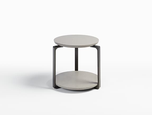 Уличный столик Holly Hunt PLANKTON ROUND SIDE TABLE — фото 4