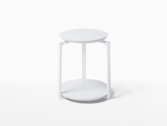 Уличный столик Holly Hunt PLANKTON ROUND SIDE TABLE — фото 2